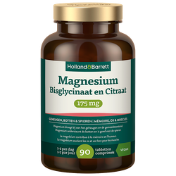 Magnesium Bisglycinaat 175mg 90 tabletten