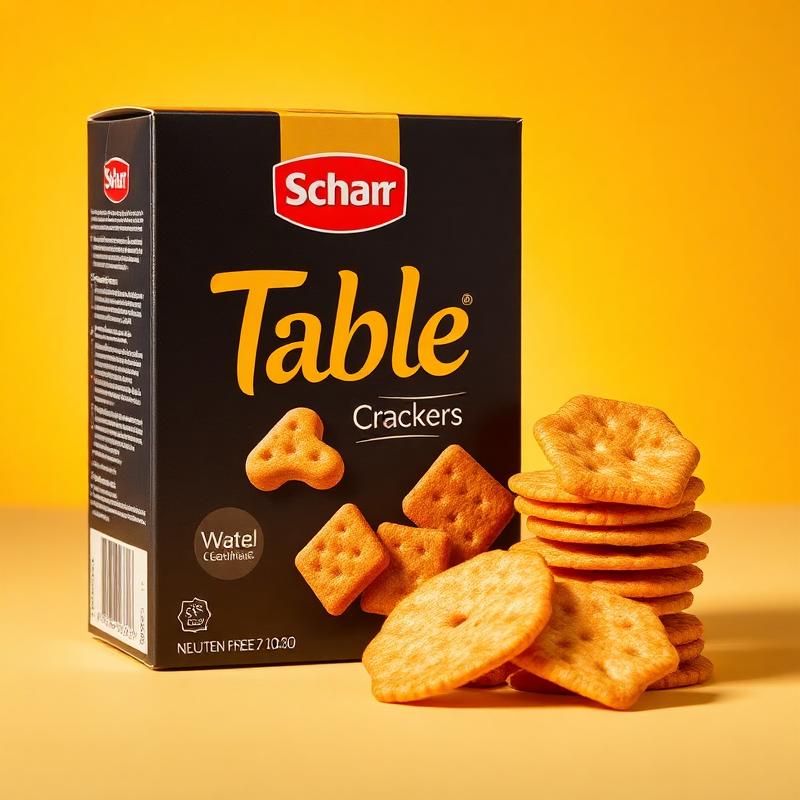 Schär Crackers Table
