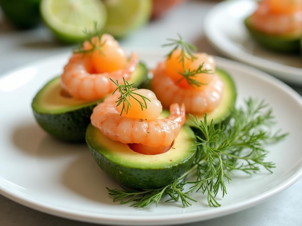 Avocado met Hollandse Garnalen & Citrus