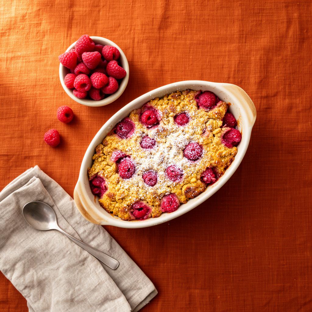 Baked Oats met Frambozen