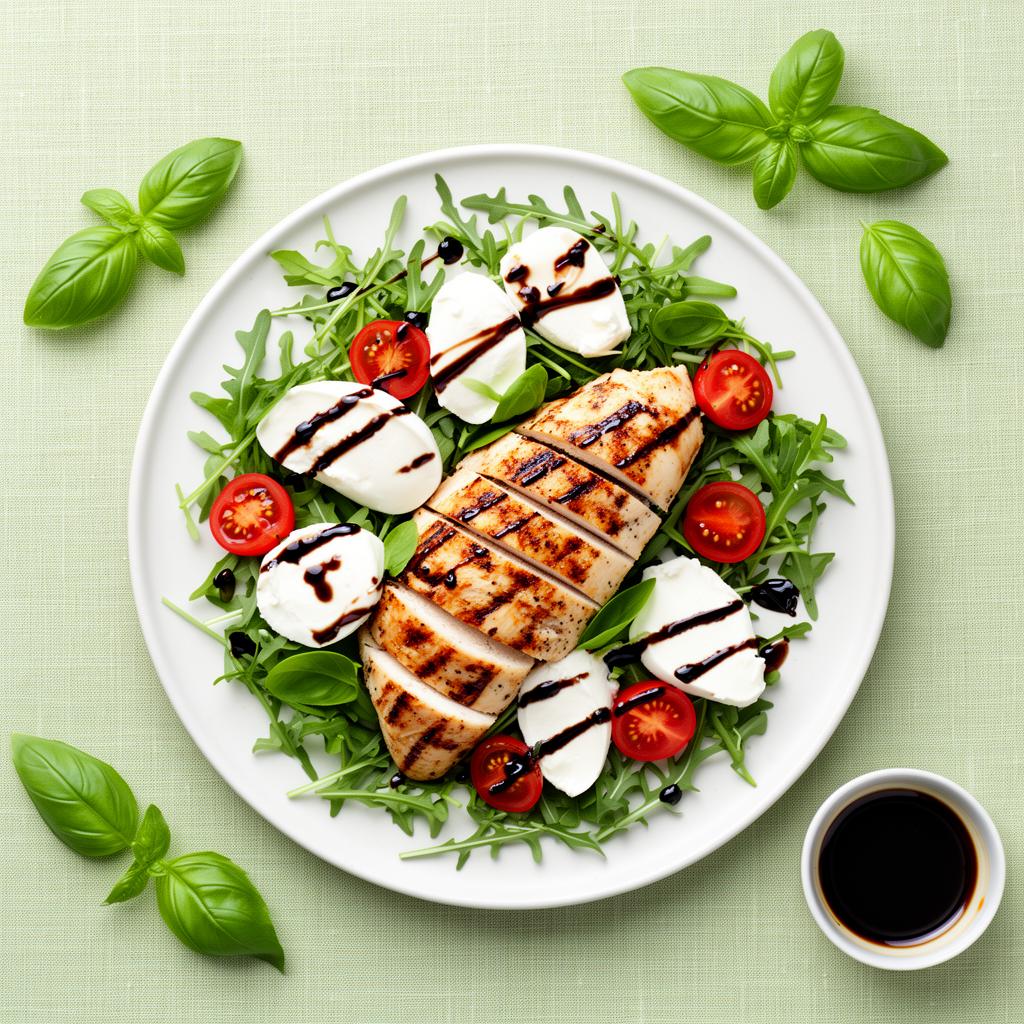 Warme Caprese Kipsalade