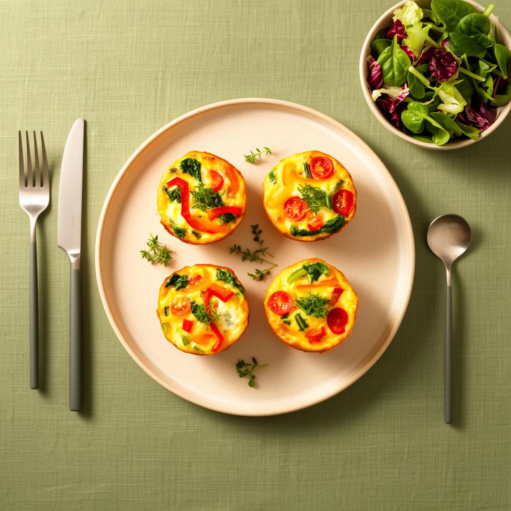 Ei Muffins met Groente