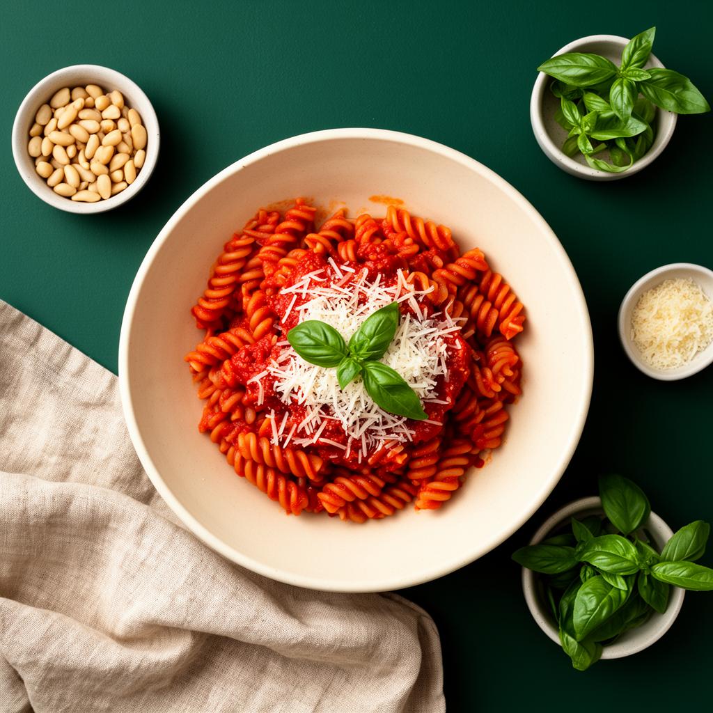 Fusilli met Salsa Rossa