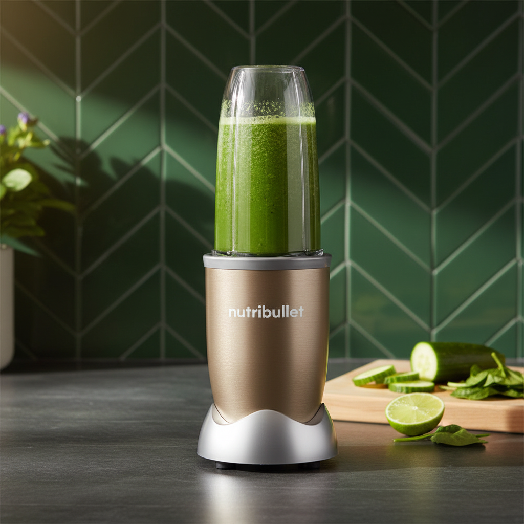 Green Reset Juice klaar in de NutriBullet
