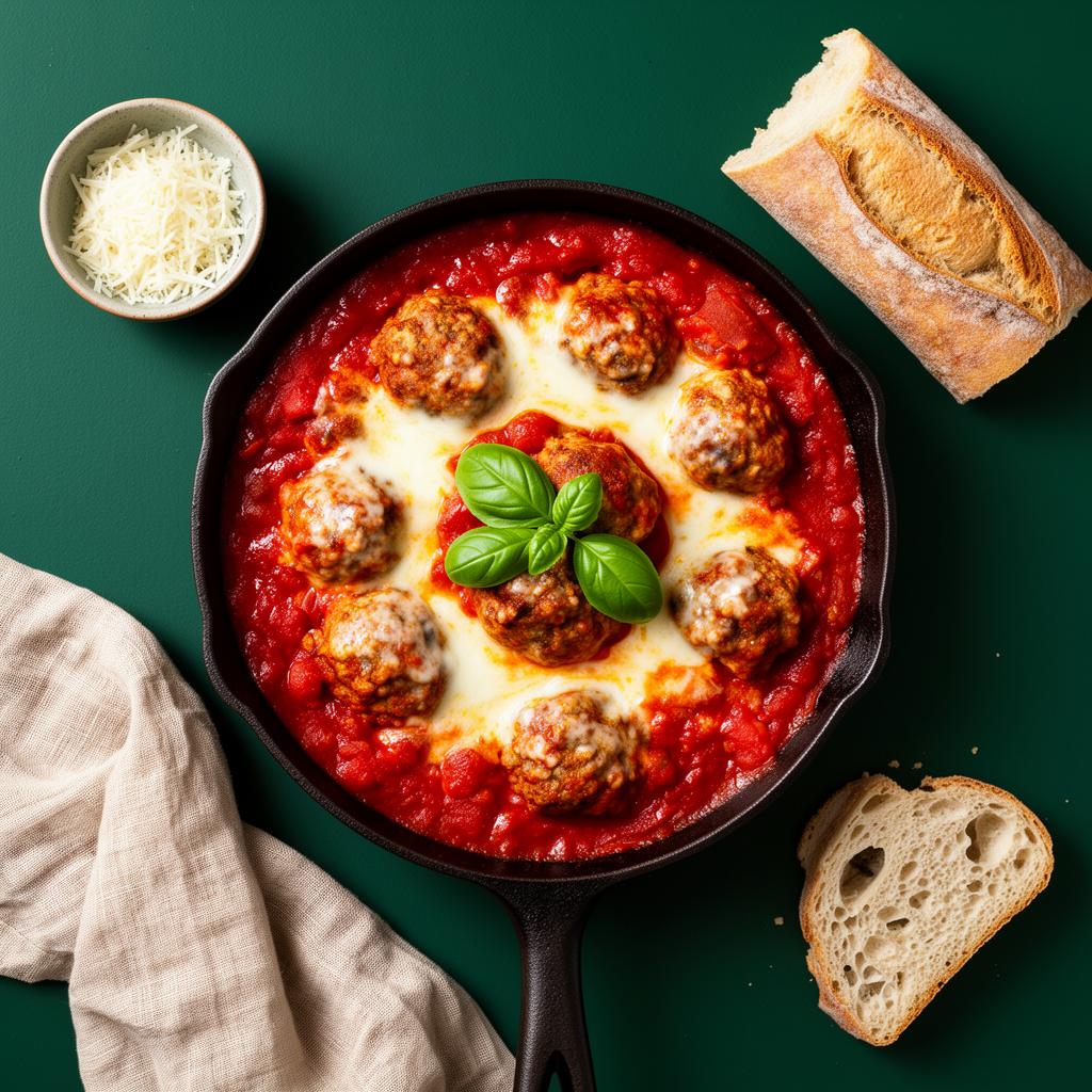 Italiaanse Gehaktballetjes Pizzaiola