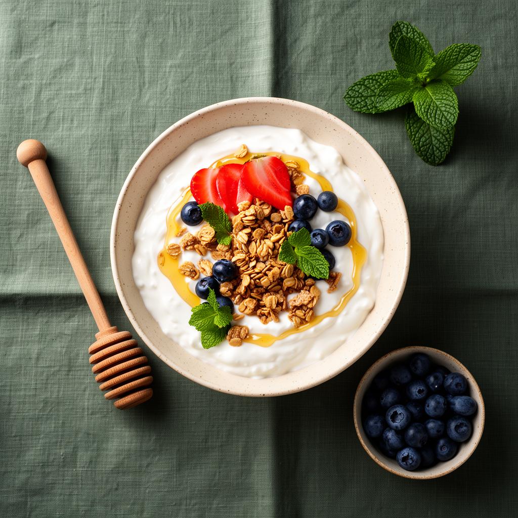 Griekse Yoghurt Bowl met Vers Fruit