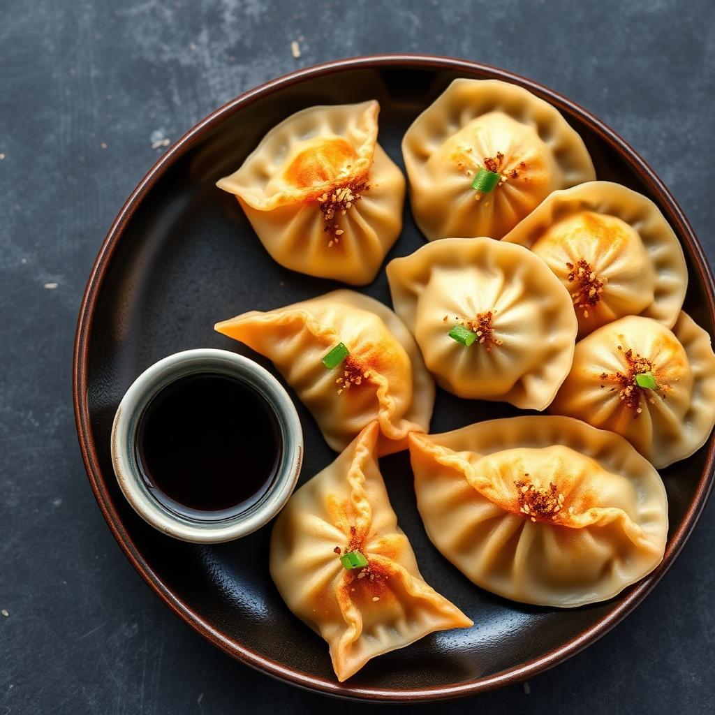 Gyoza met Kip & Gember