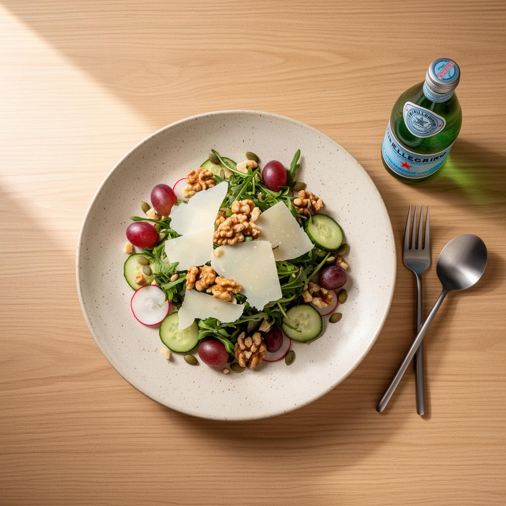 Mediterrane Salade met Pecorino & Walnoten