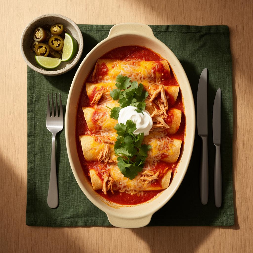 Mexicaanse Enchiladas met Kip