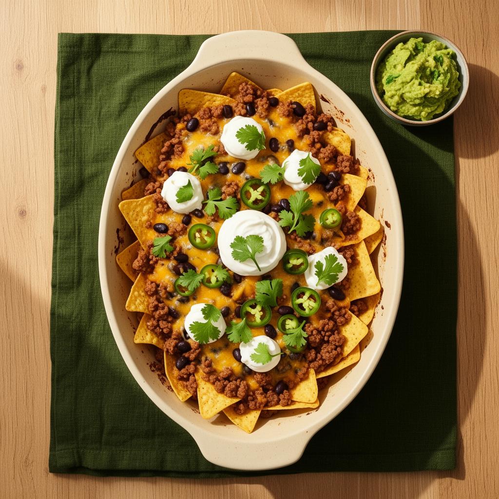 Mexicaanse Nacho Ovenschotel
