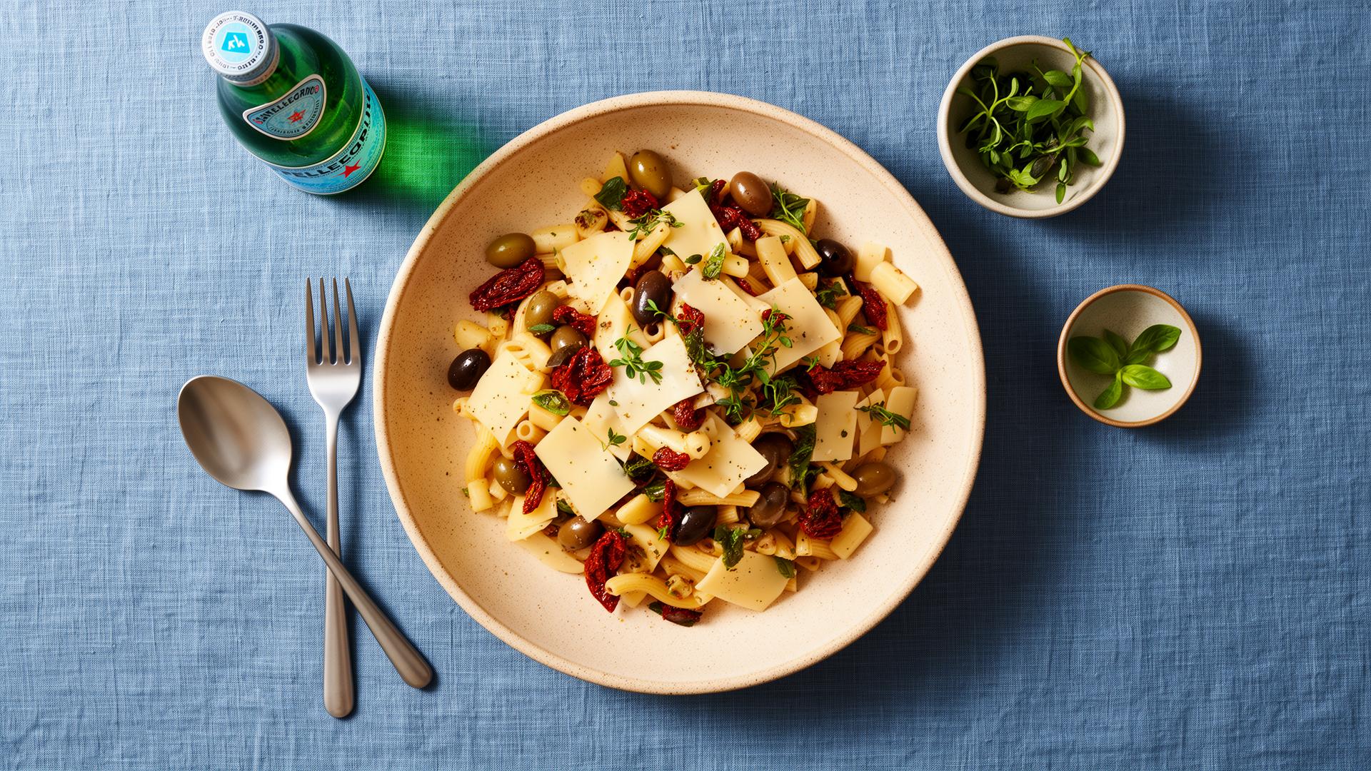 Italiaanse Pastasalade met Provolone