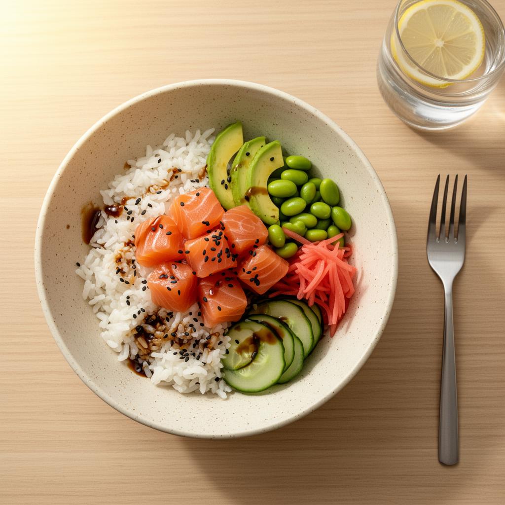 Zalm Poke Bowl