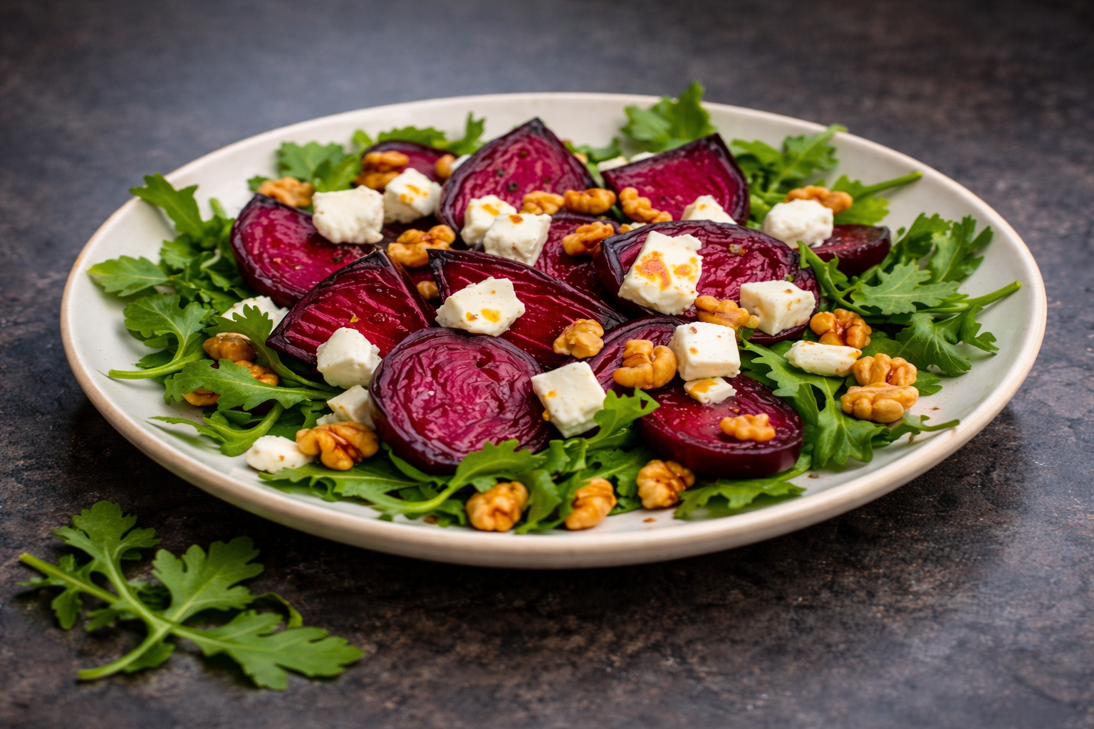Rode Bietensalade met Geitenkaas