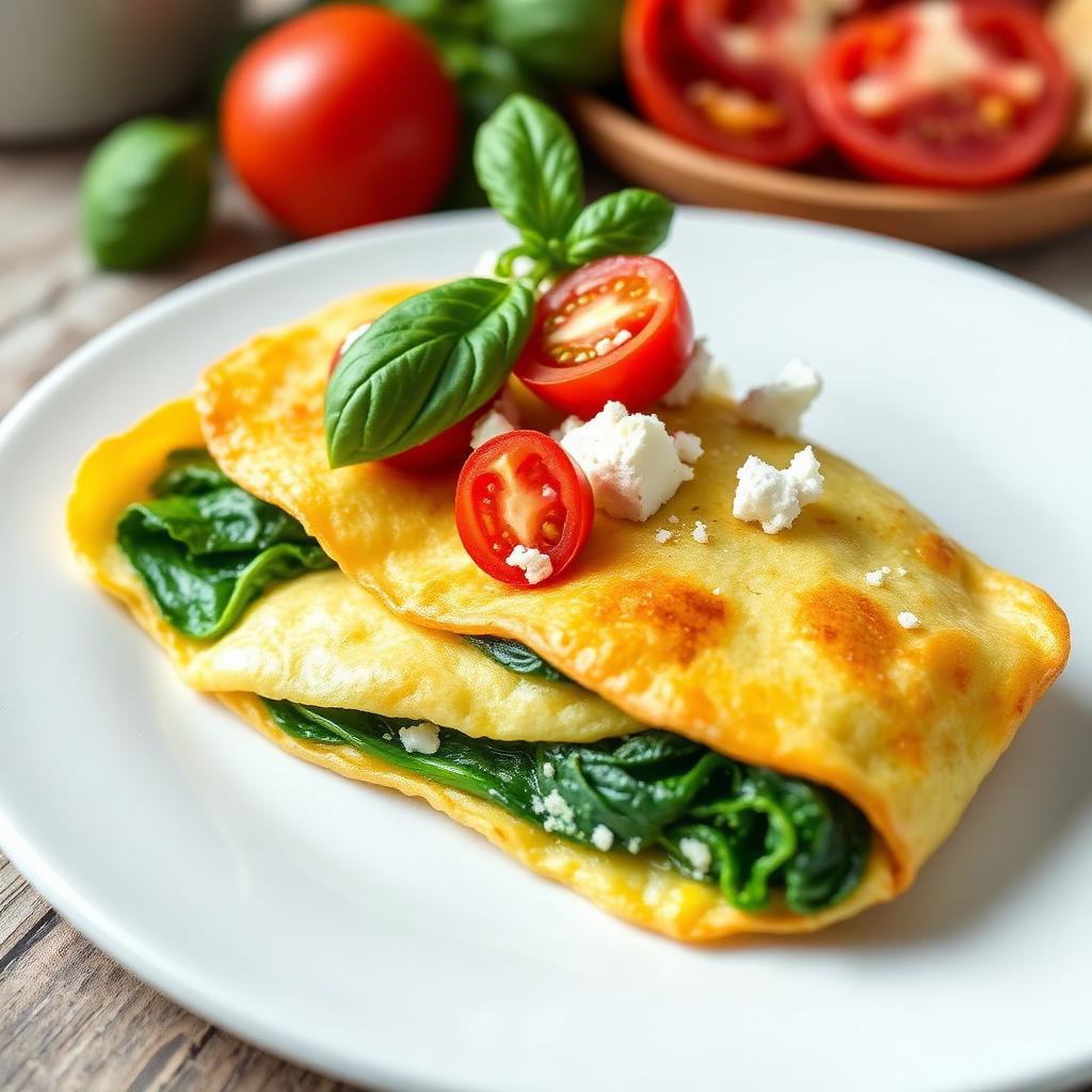 Spinazie Omelet
