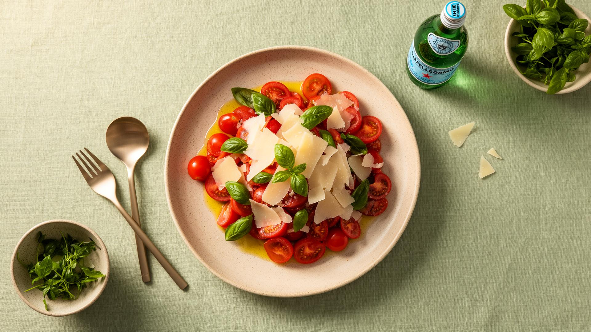 Italiaanse Tomatensalade met Grana Padano