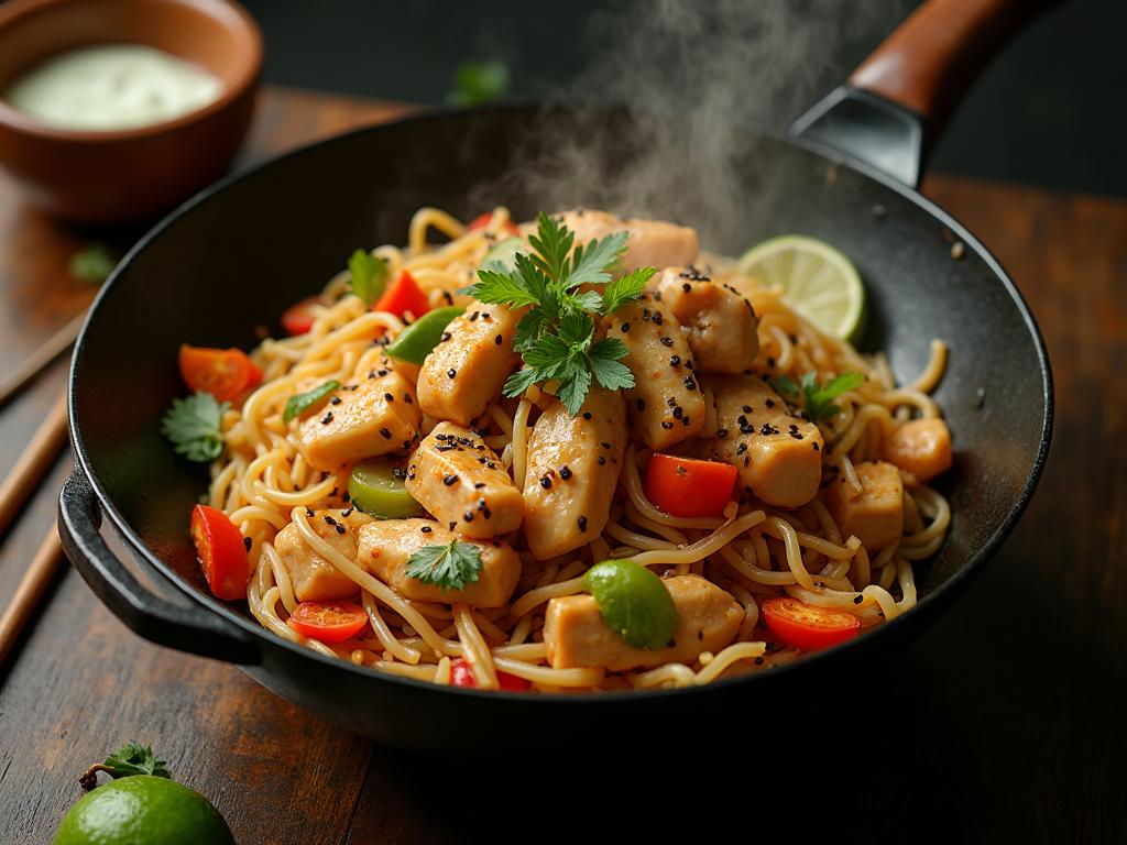 Wokgerecht met Kip of Ketjap-Tempeh