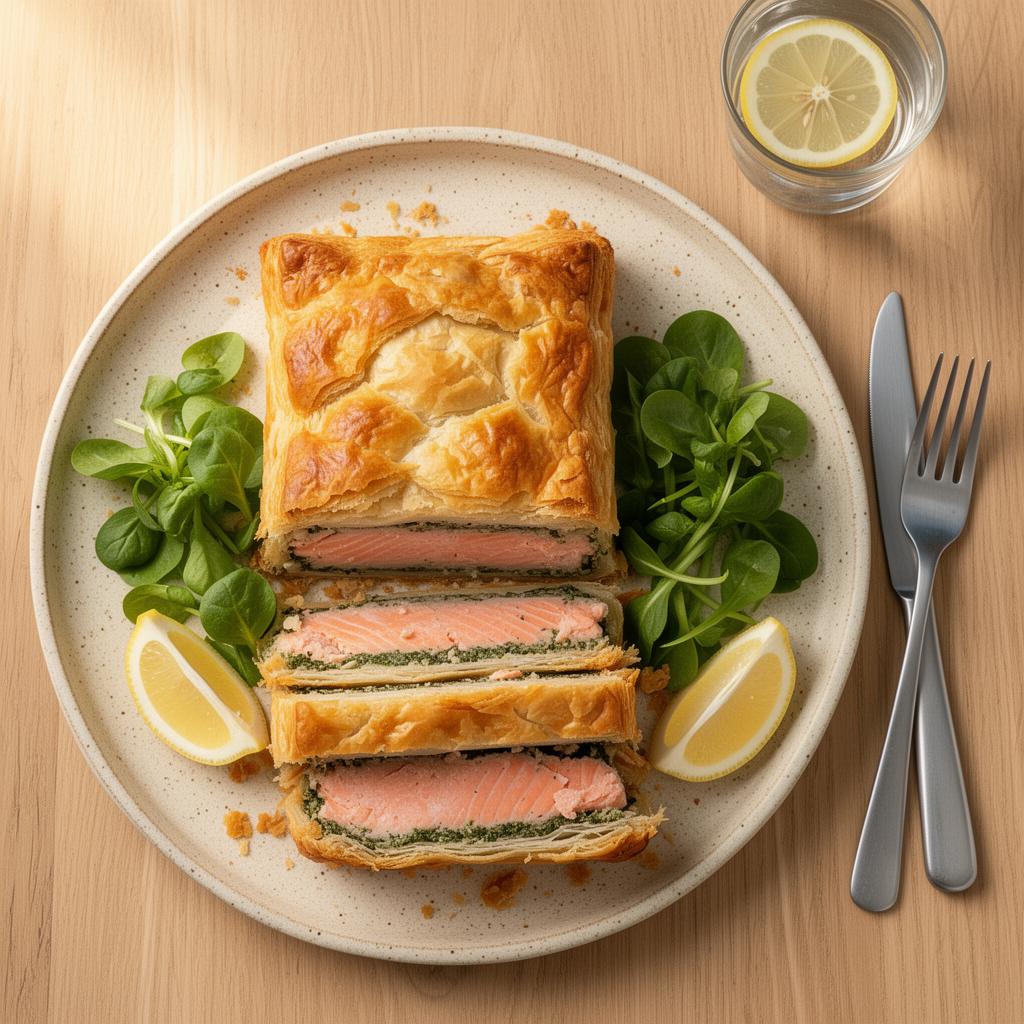 Zalm en Croûte met Citroen-Dillemarinade